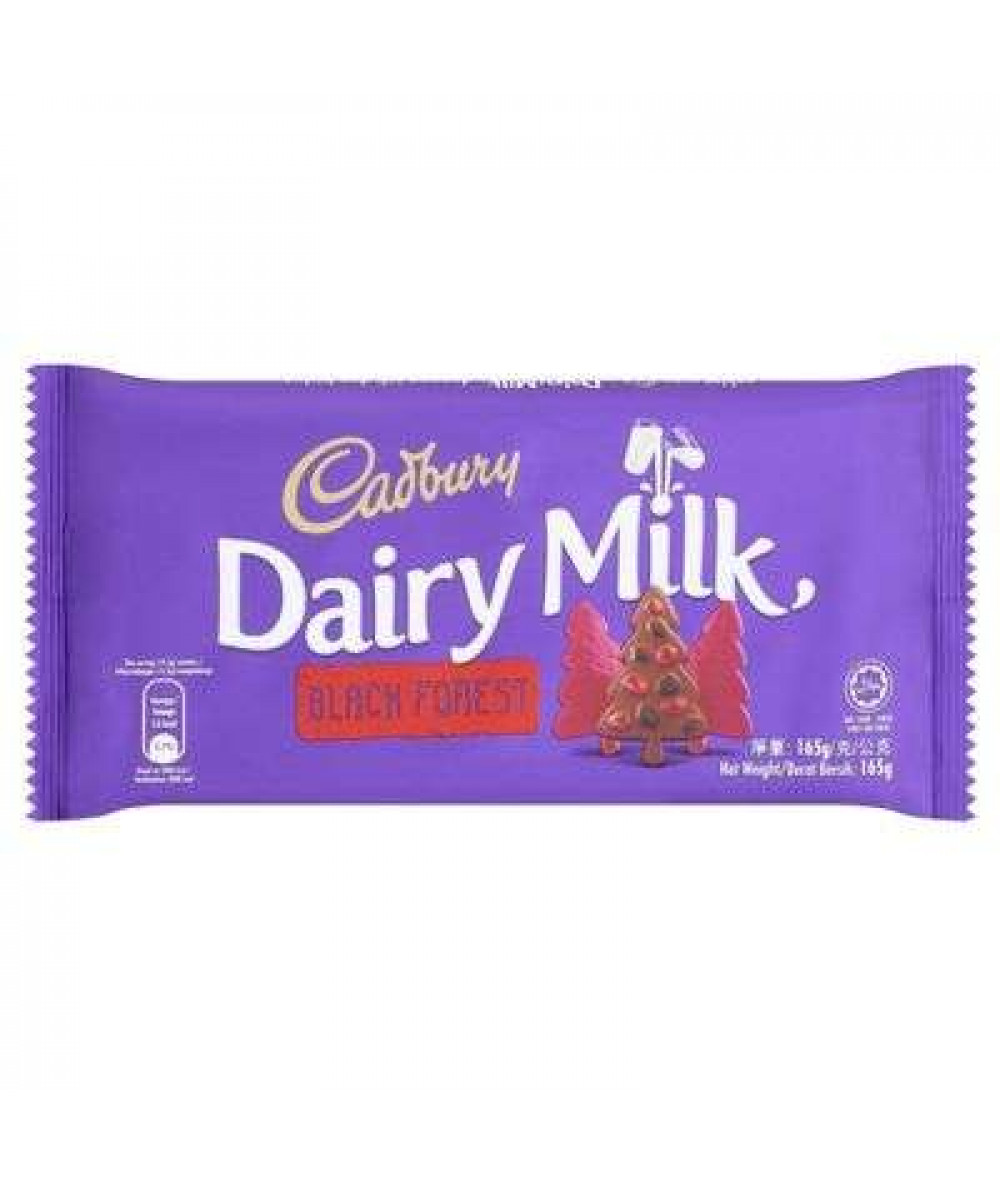 CADBURY BAR 160G BLACK FOREST