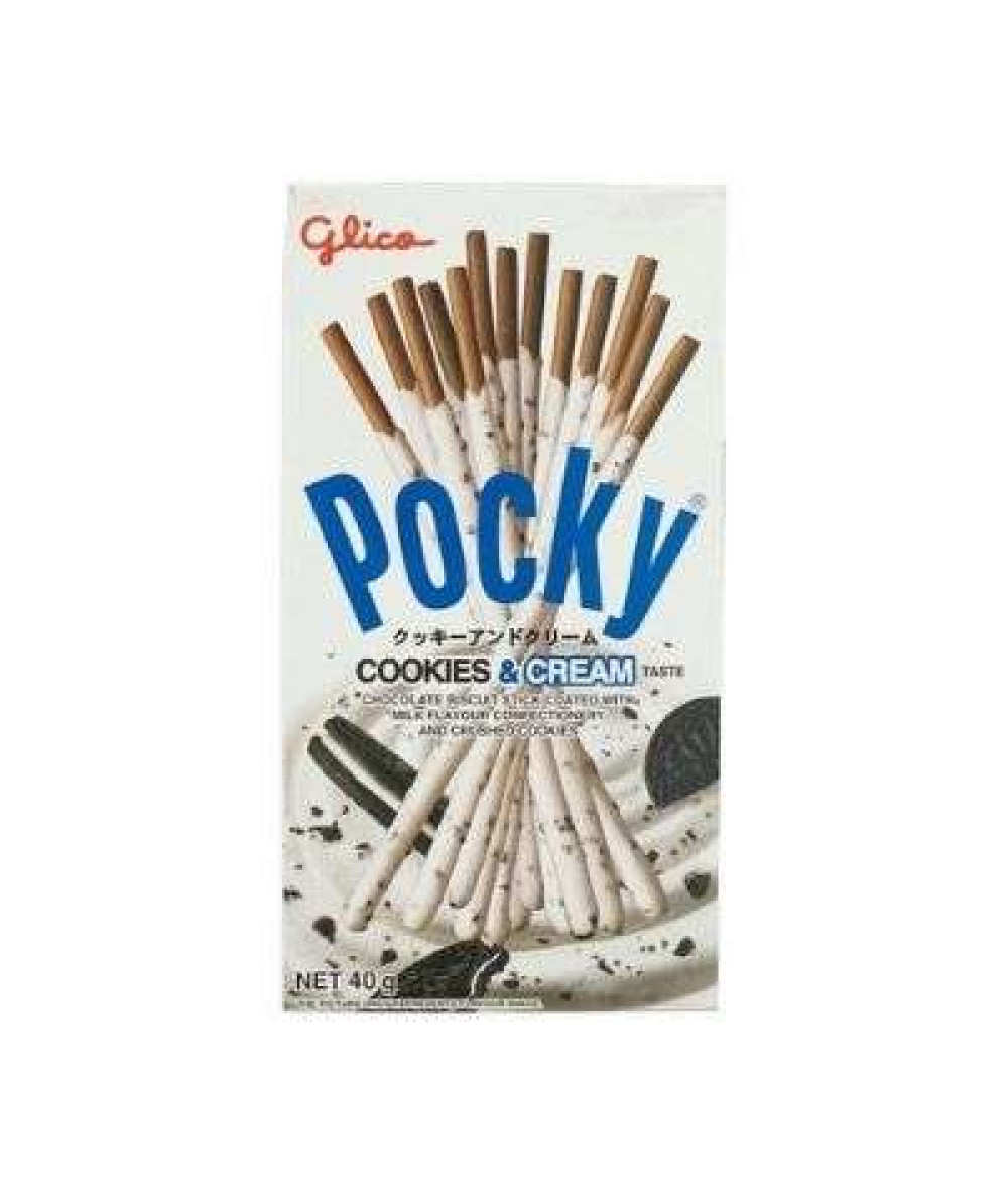 POCKY STICK 40G COOKIES & CREAM