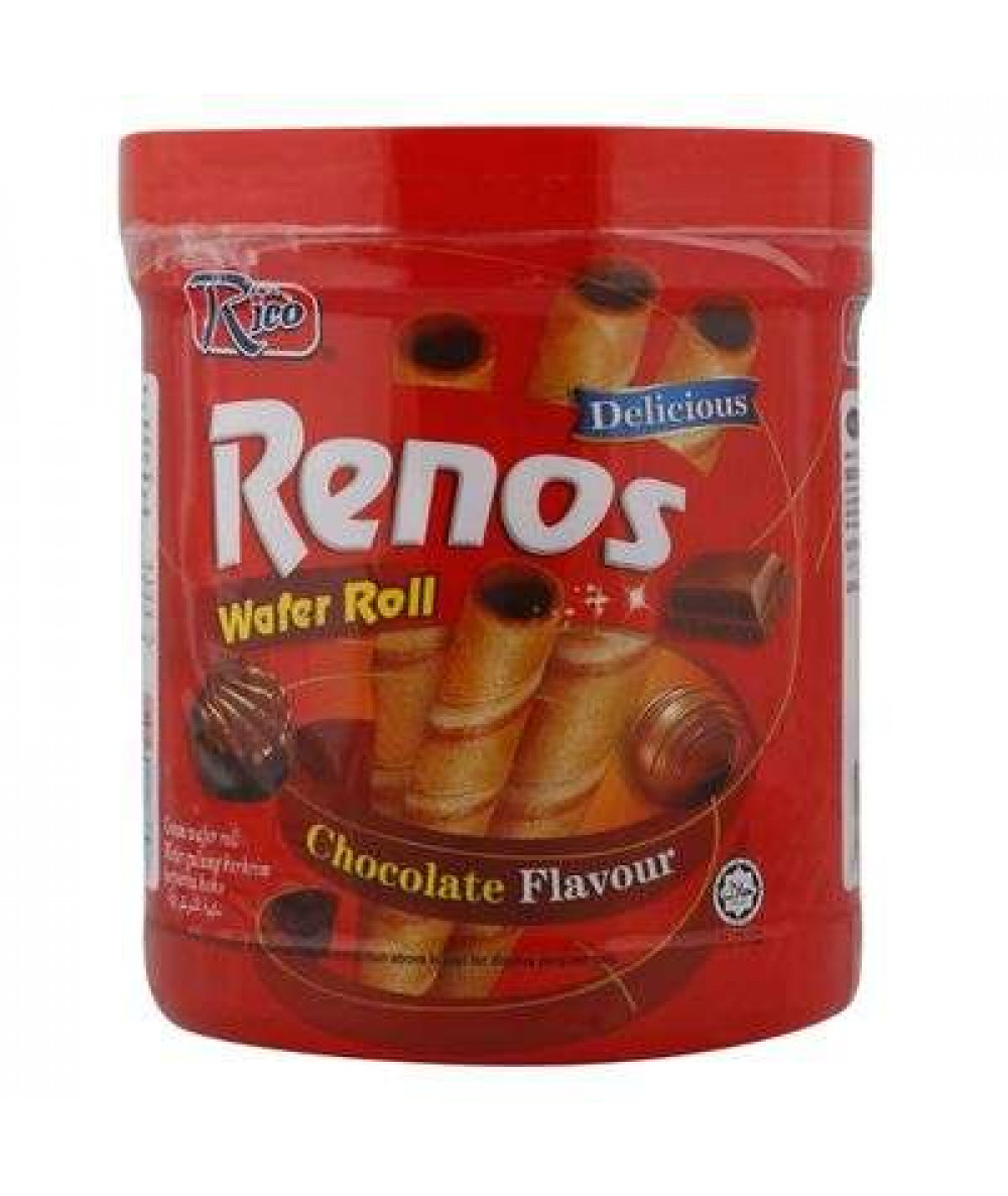 RICO RENOS WAFER ROLL 400G CHOCOLATE 