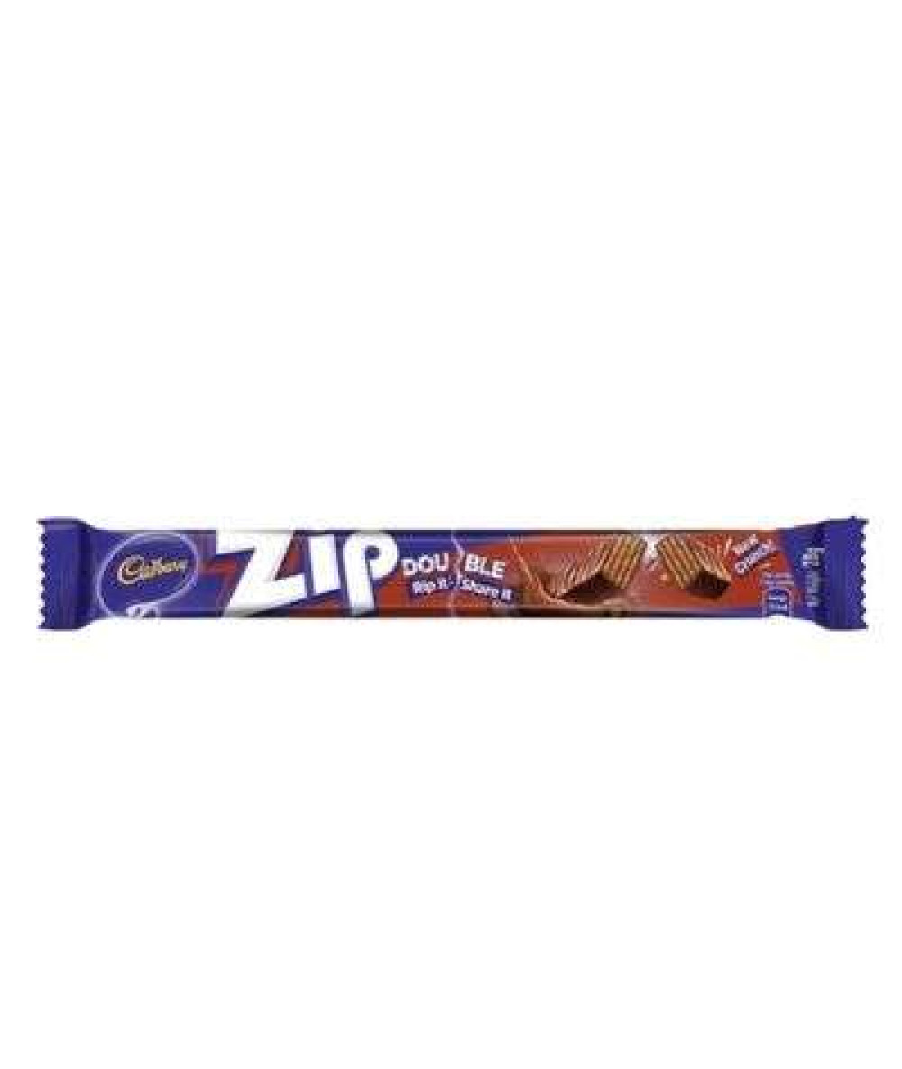 CADBURY ZIP 28G DOUBLE RIP IT SHARE IT