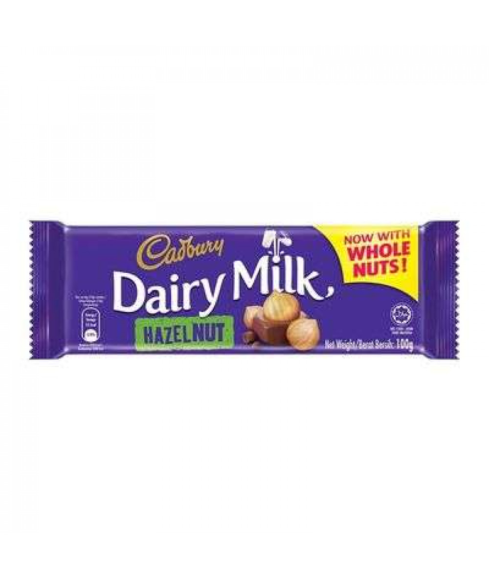 CADBURY BAR 90G HAZELNUT