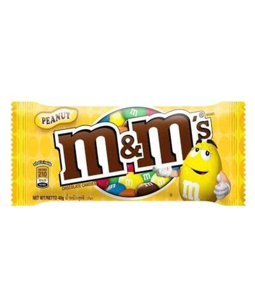 M&M'S CHOCOLATE CANDY 40G PEANUT