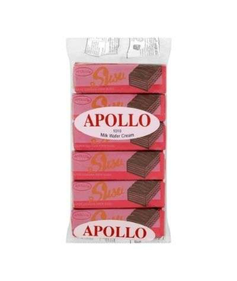 APOLLO WAFER CREAM 12G*12 MILK 牛奶