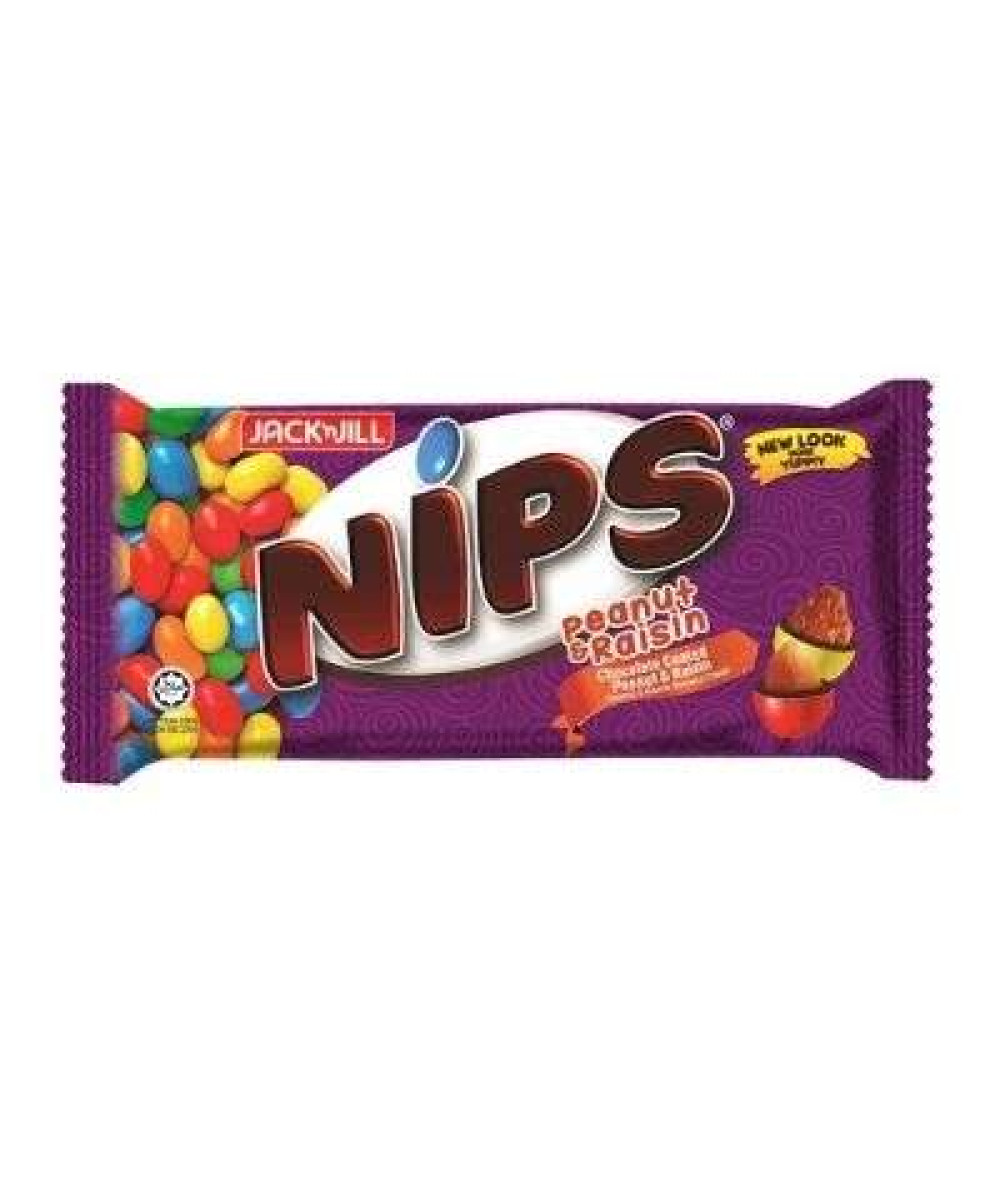 NIPS 70G PEANUT & RAISIN