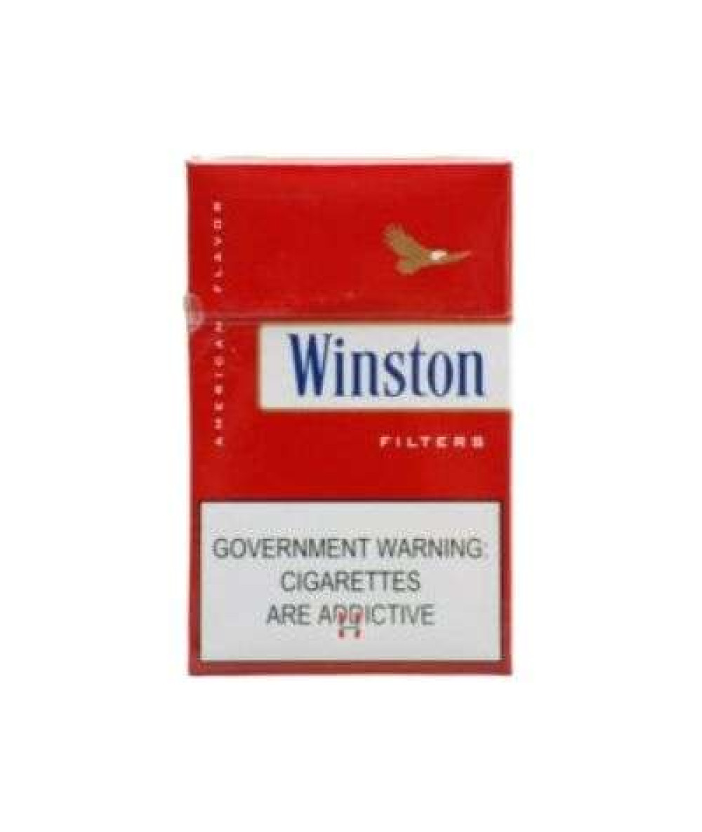 WINSTON CIGARETTE 20S FILTERS RED 