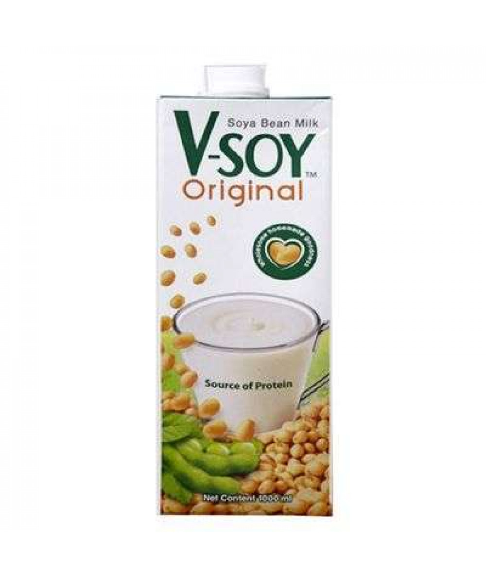 V-SOY SOYA BEAN MILK 1L*12 (CTN)