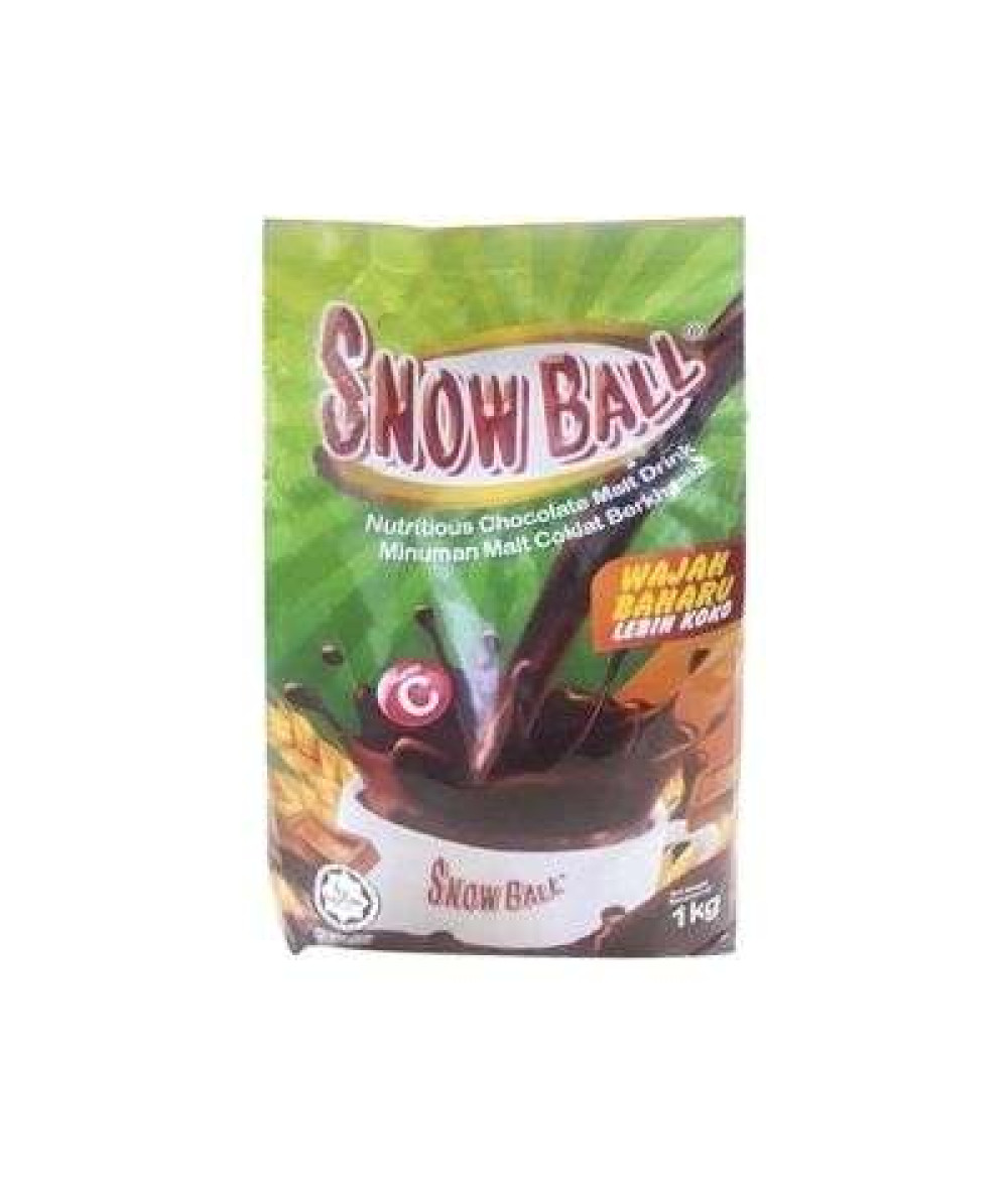 SNOW BALL DRINK 1KG CHOCOLATE MALT