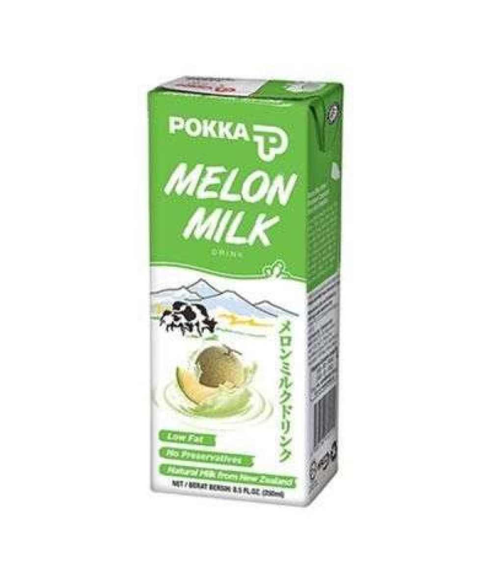 POKKA MILK DRINK 250ML*6 MELON 