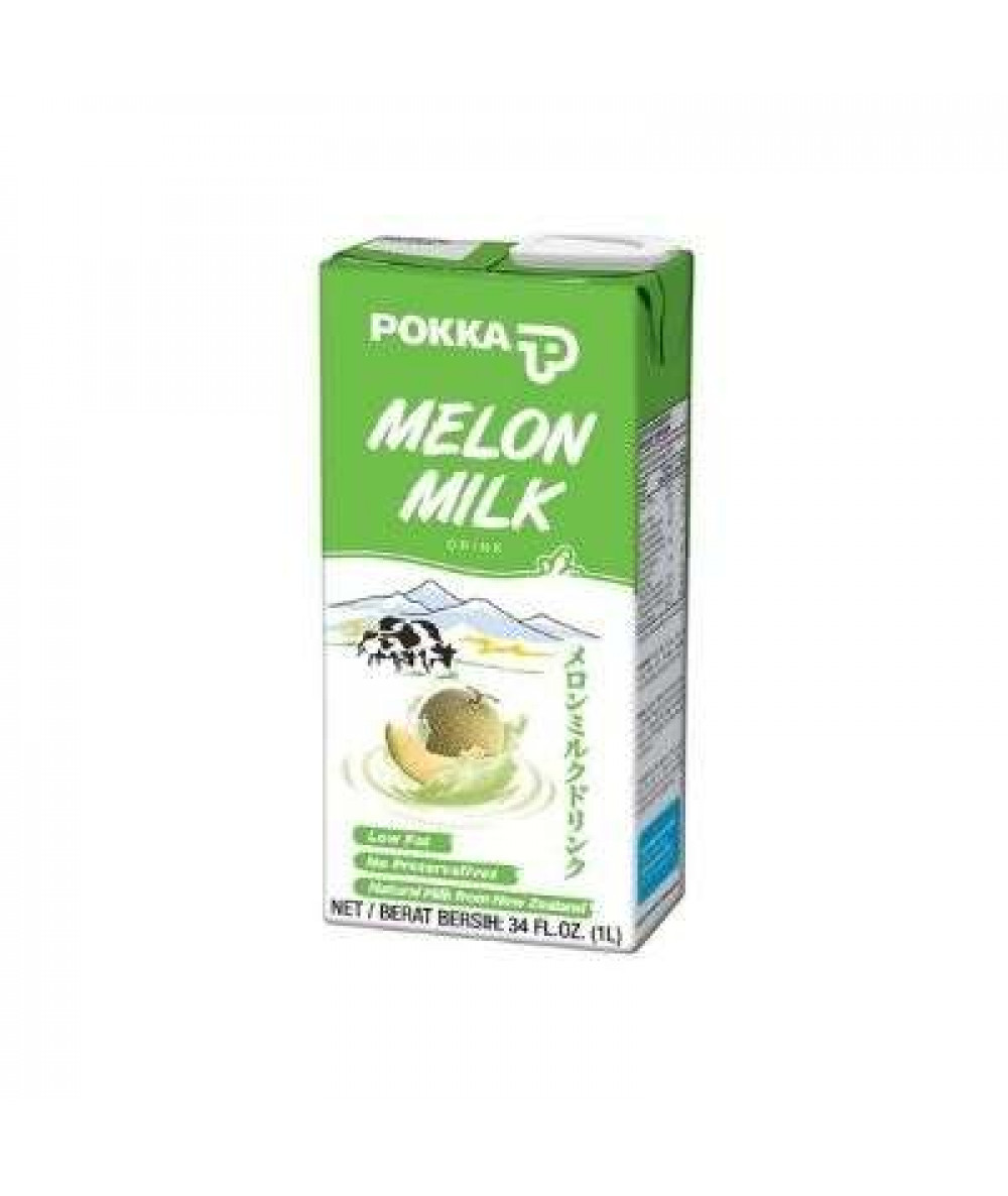 POKKA MILK DRINK 1L MELON 