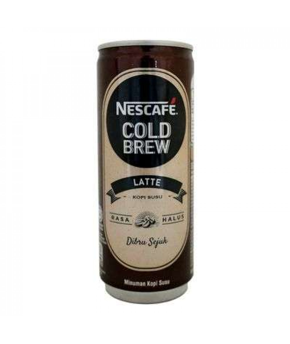 NESTLE NESCAFE CAN 240ML*24 LATTE COLD BREW 