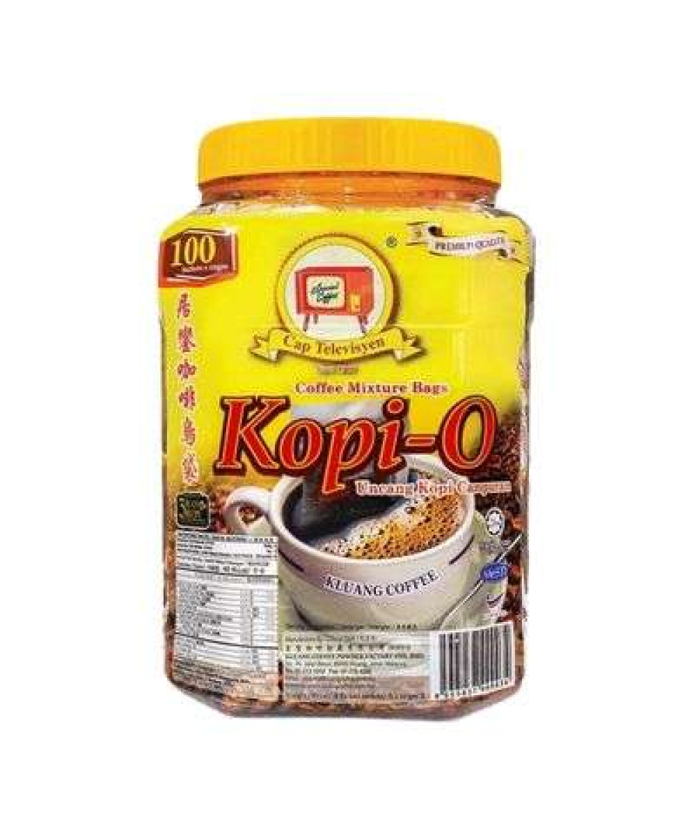 CAP TV KOPI O BAGS 10G*100'S