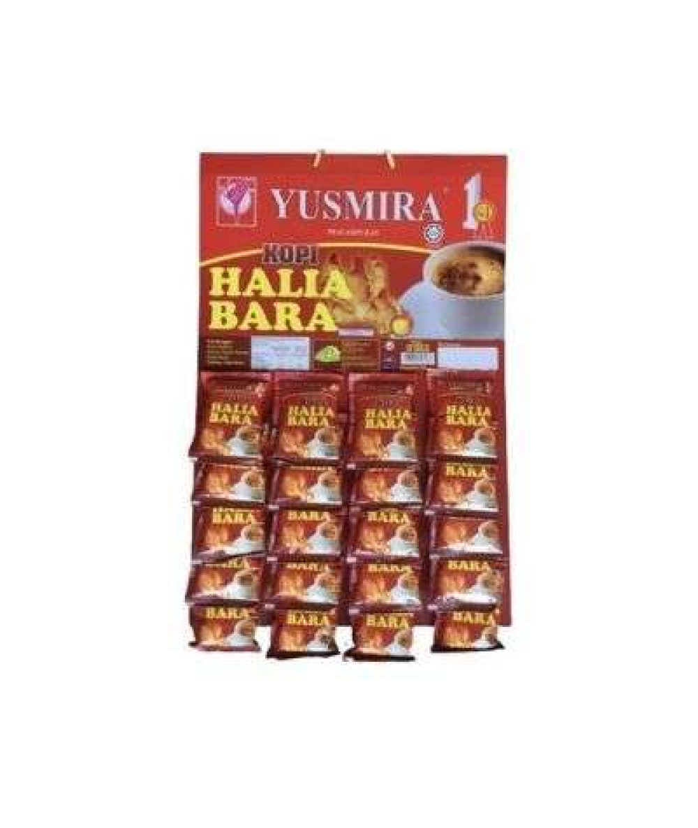 YUSMIRA KOPI HALIA BARA 25G*20