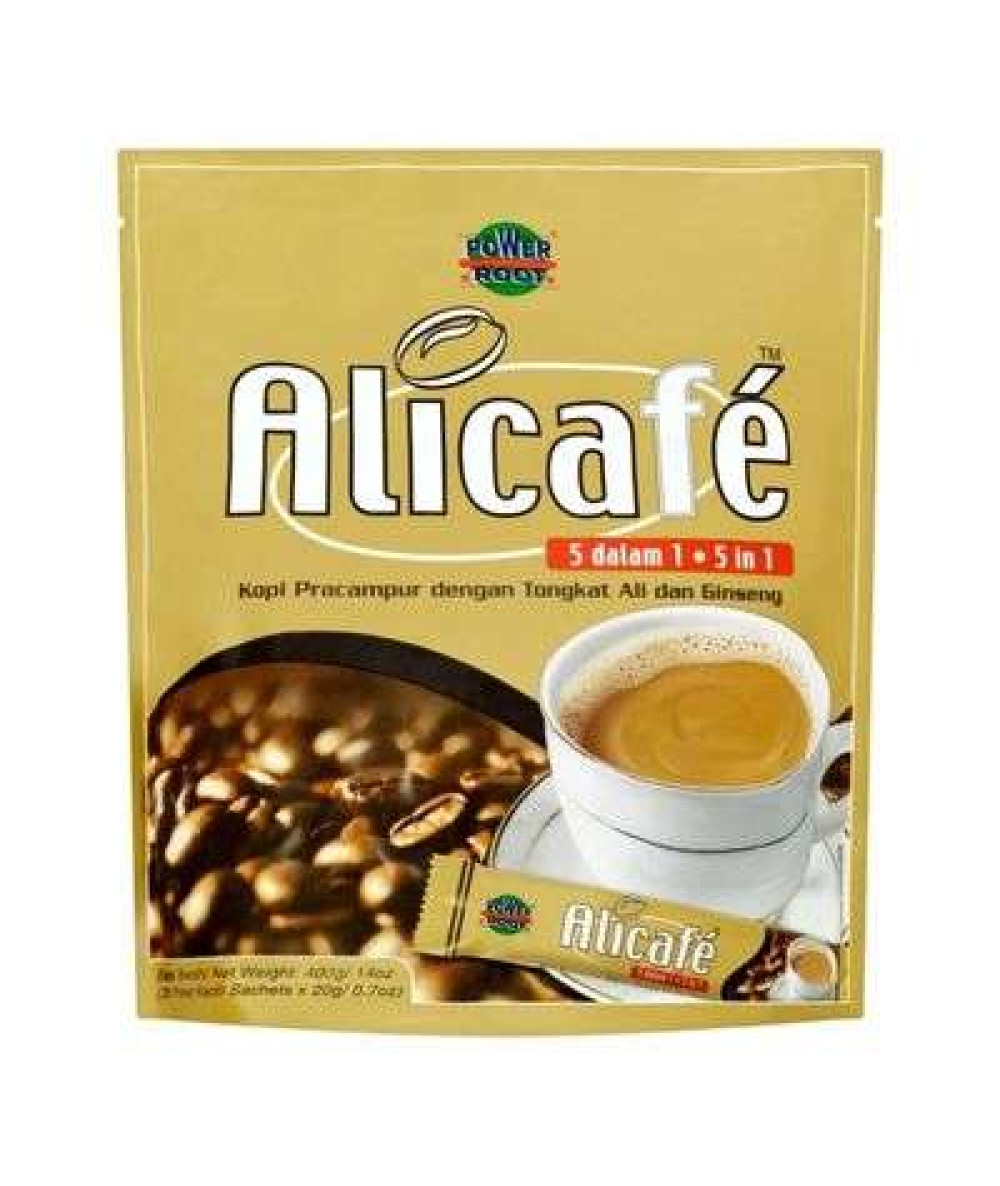 POWER ROOT ALICAFE 5IN1 20G*10 T/ALI & GINSENG