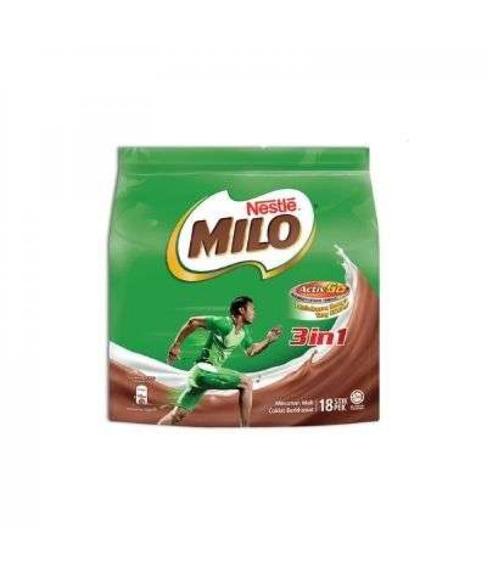 NESTLE MILO 3IN1 ACTIV-GO 33G*18 