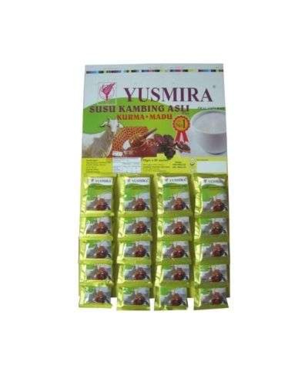 YUSMIRA SUSU KAMBING ASLI KURMA MADU 25G