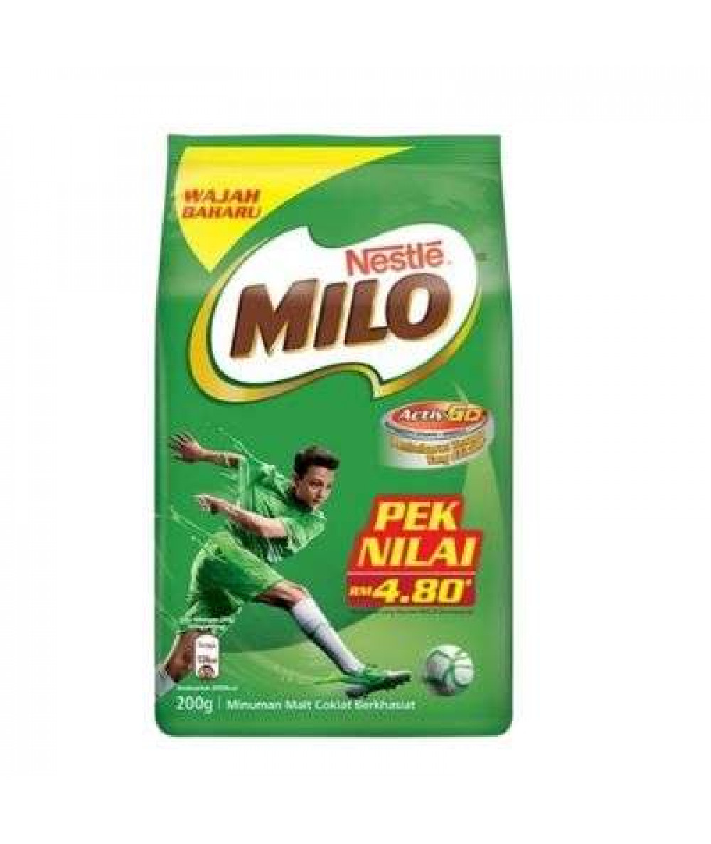 NESTLE MILO ACTIV-GO SOFTPACK 200G 