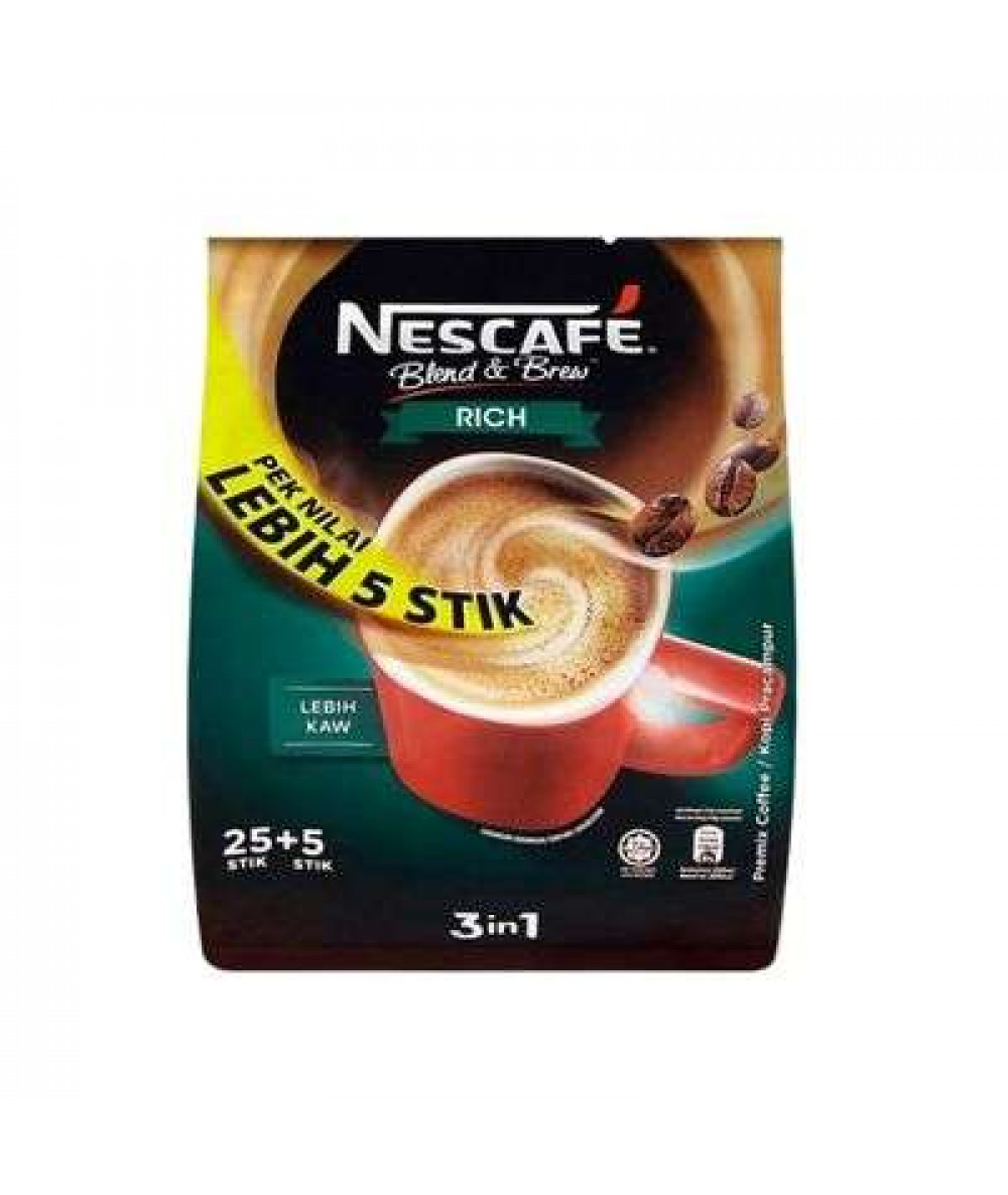 NESTLE NESCAFE BLEND & BREW 3IN1 19G*25'S RICH 