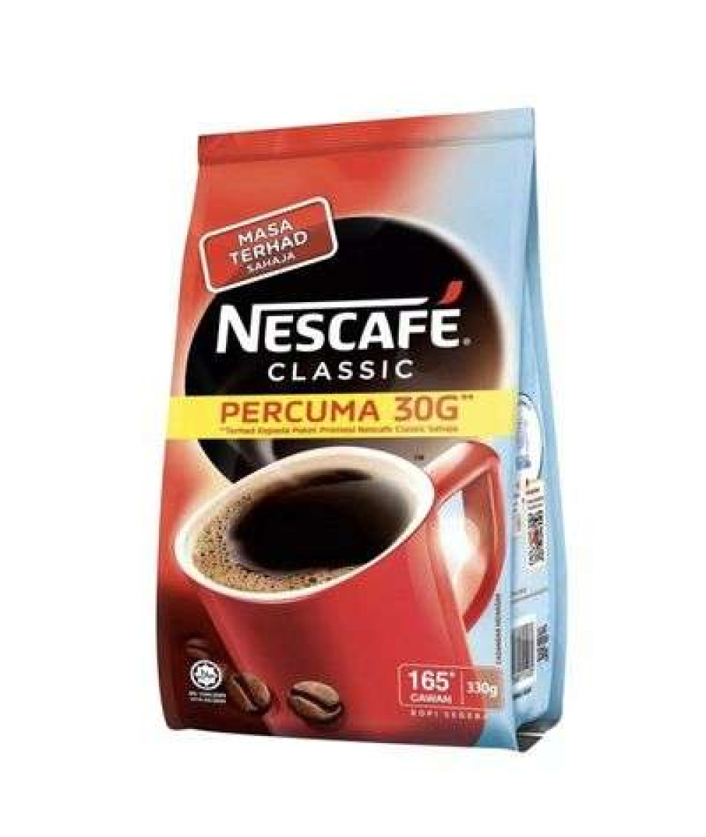 NESTLE NESCAFE CLASSIC SOFTPACK 300G+30G*24