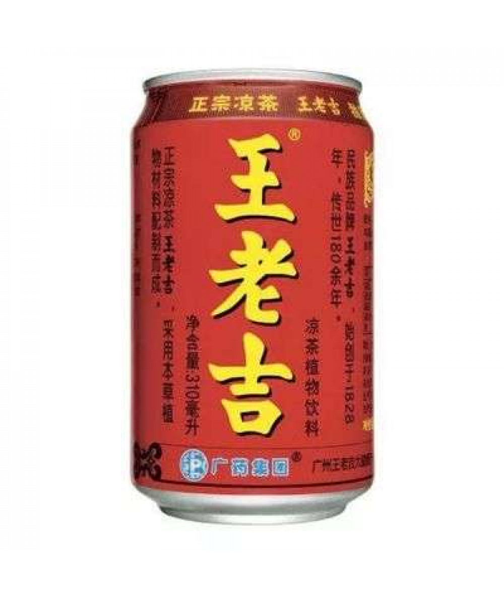 WANG LAO JI HERBAL TEA  310ML (RED)	