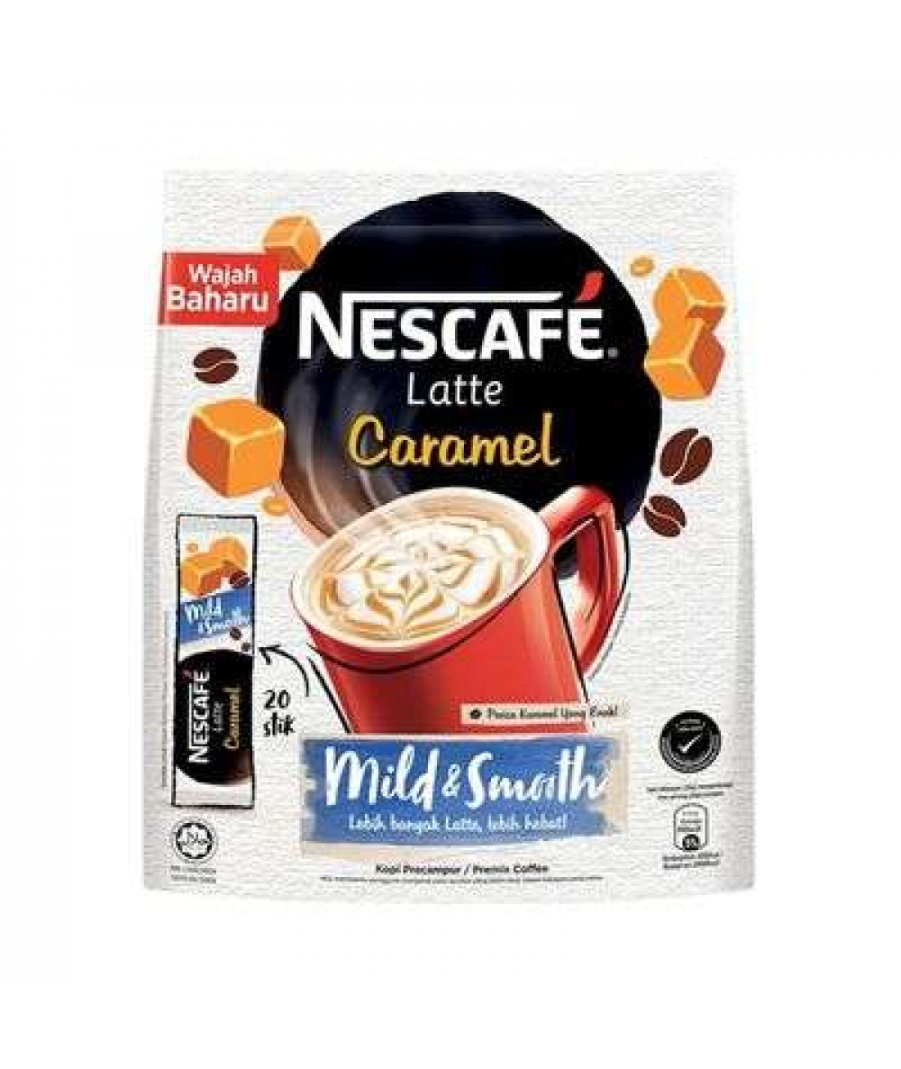 NESTLE NESCAFE 25G*20'S LATTE CARAMEL