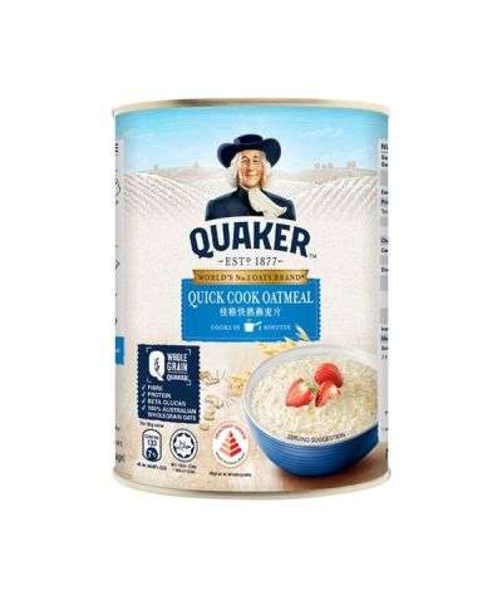 QUAKER INSTANT OATMEAL 400G TIN