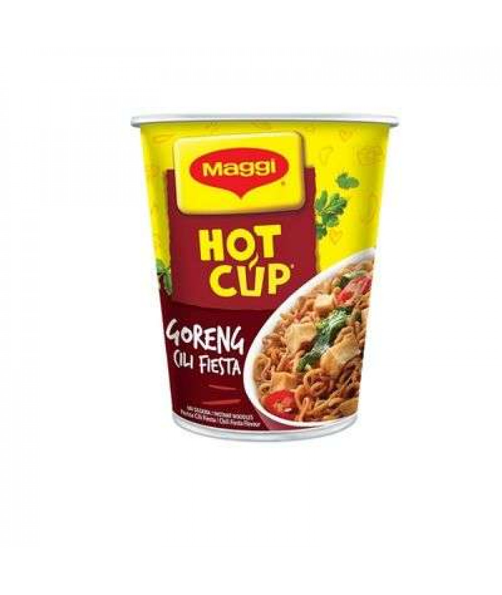 NESTLE MAGGI HOT CUP 65G FRIED CHILI FIESTA