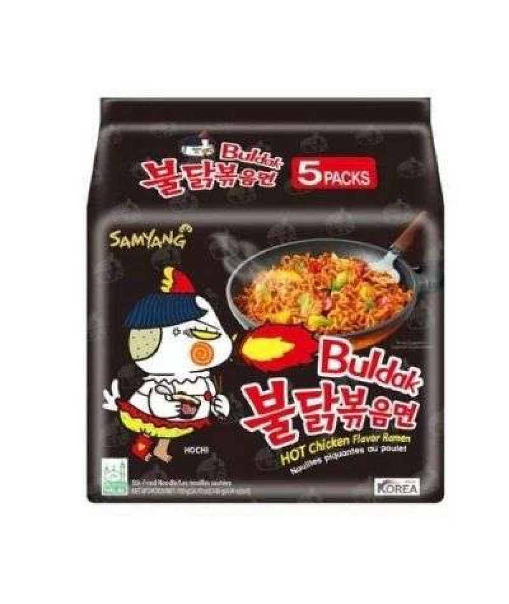 SAMYANG HOT CHICKEN FLAVOR RAMEN 140G*5 SPICY