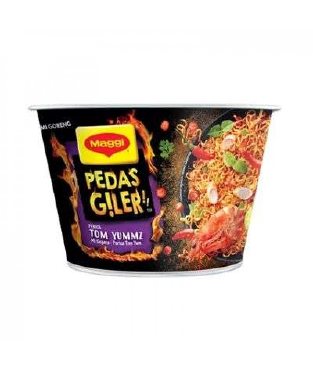 NESTLE MAGGI PEDAS GILER  97G*12 TOM YUMMZ