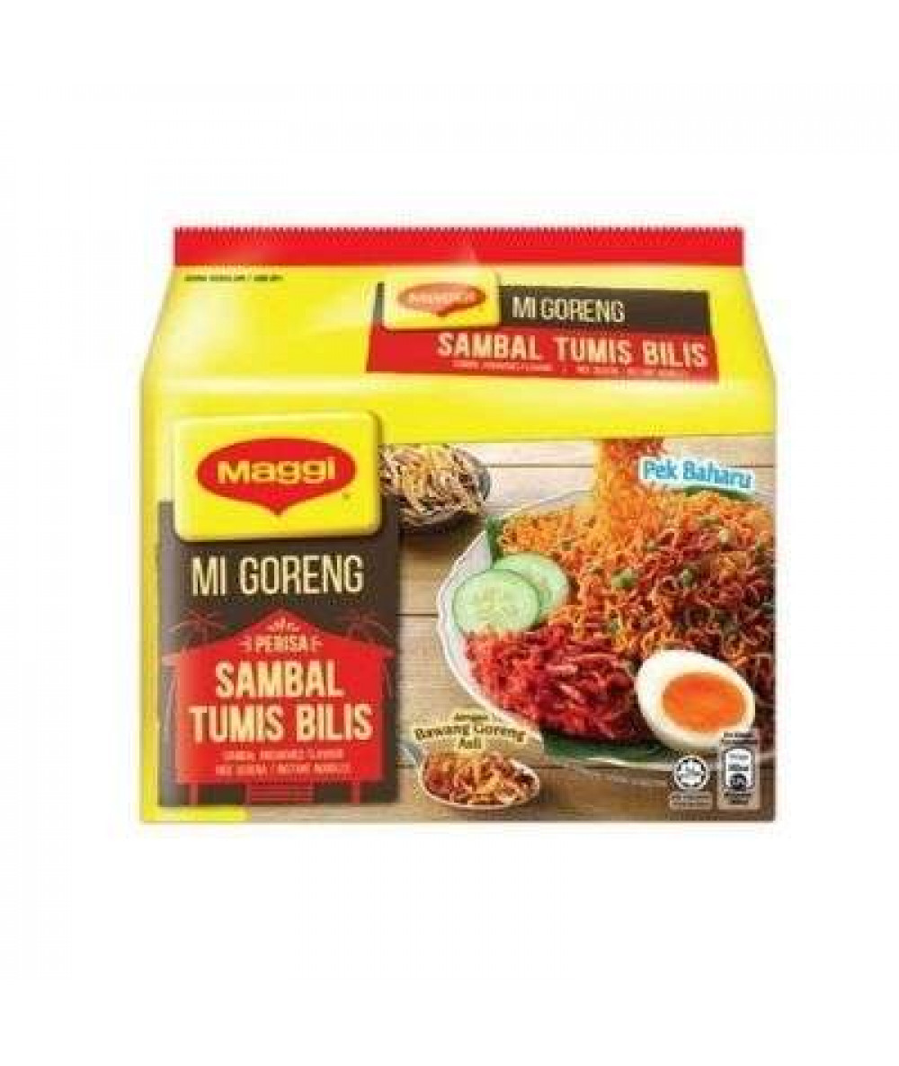 NESTLE MI GORENG SAMBAL TUMIS 75G*5