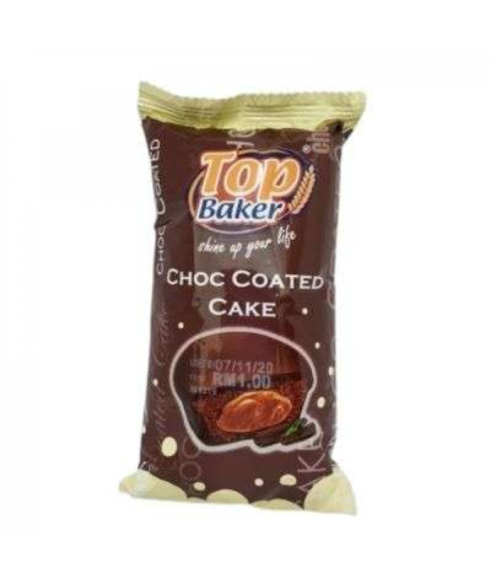 TOP BAKER CHOC COATED CAKE 40G