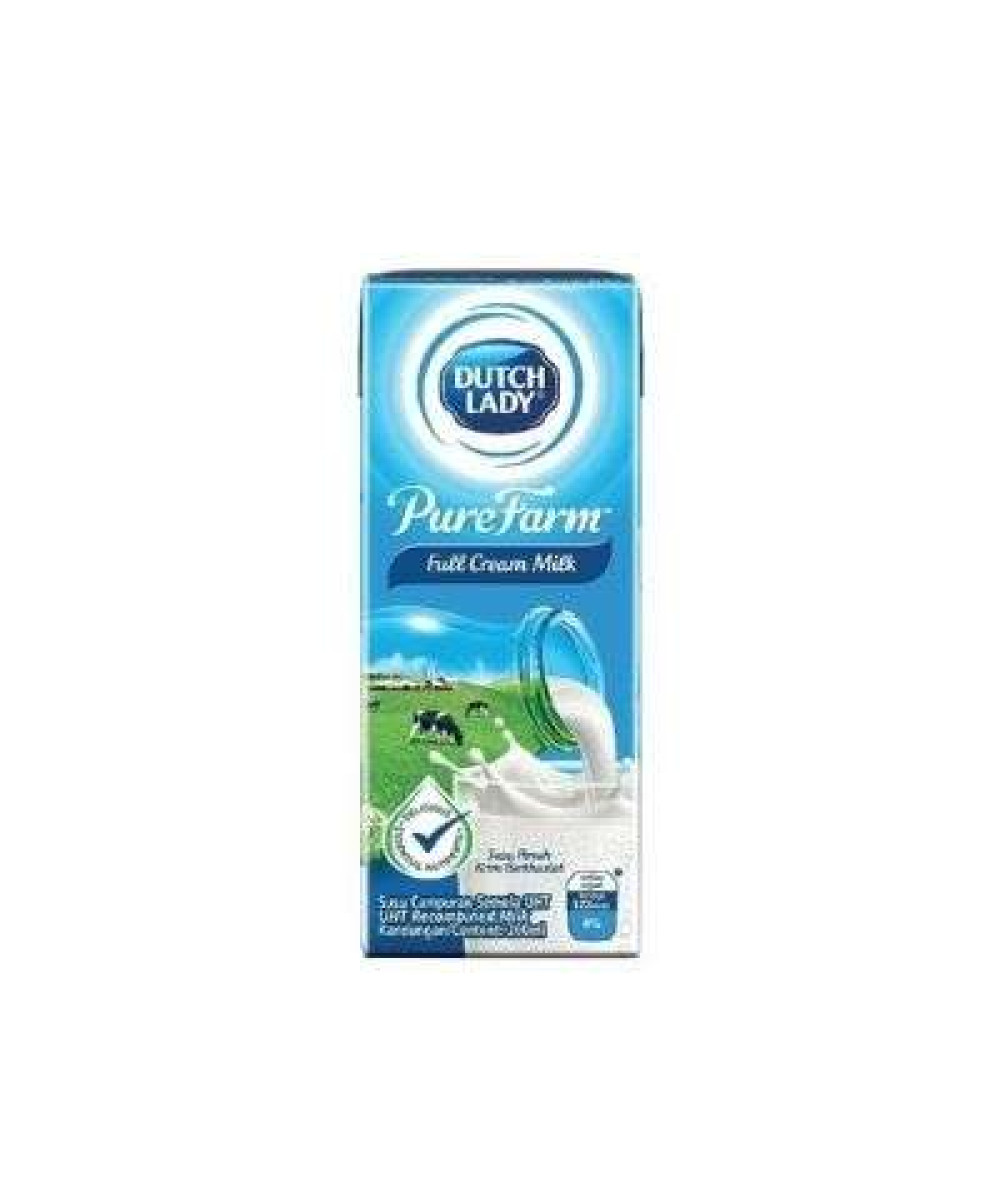 DUTCH LADY PURE FARM 200ML FULL CREAM