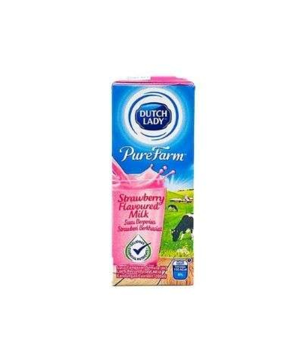 DUTCH LADY PURE FARM 200ML STRAWBERRY