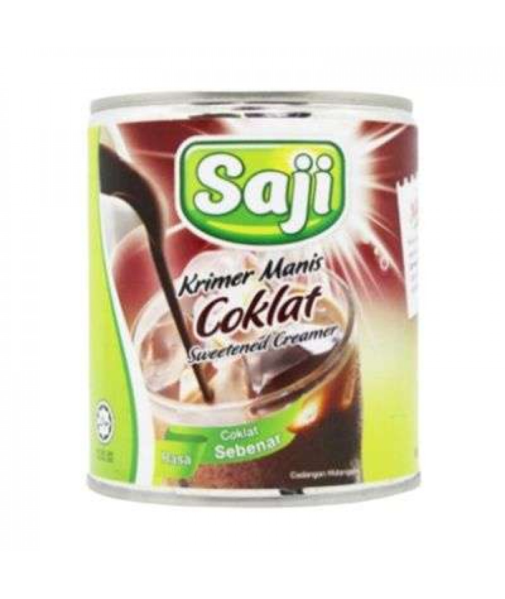 SAJI SWEETENED CREAMER 380G*24 CHOCOLATE