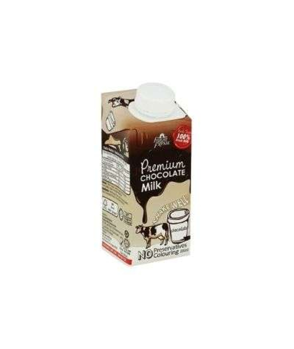 FARM FRESH UHT EDGE HELICAP MILK 200ML CHOCO