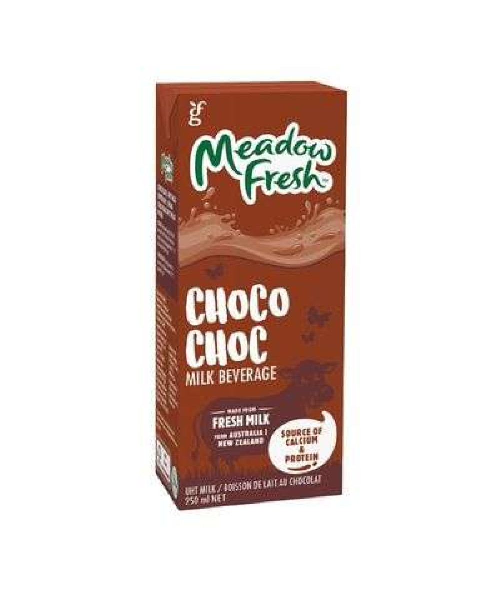 MEADOW FRESH UHT PURE MILK 250ML CHOCO