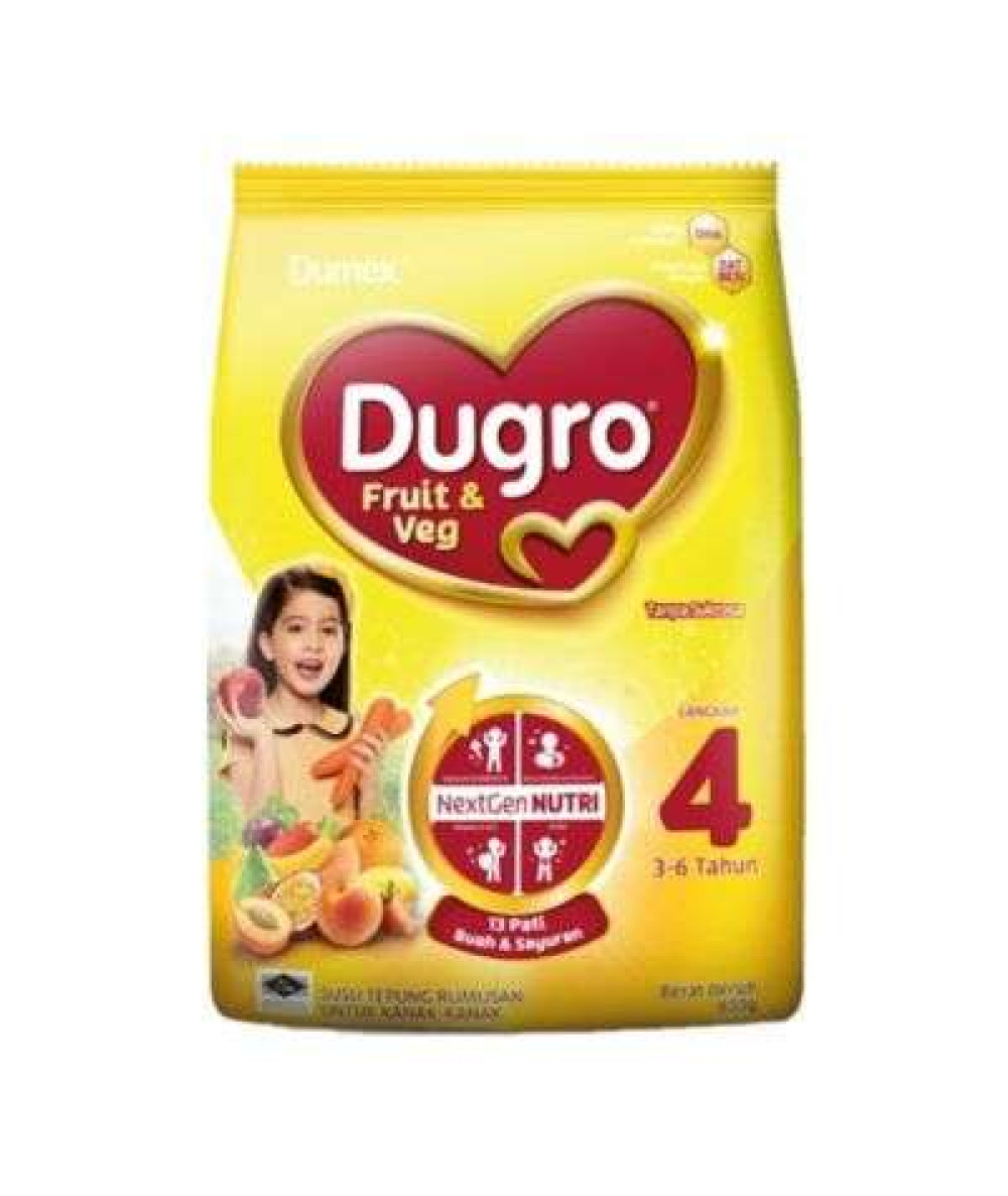 DUMEX DUGRO 4 PLUS 850G FRUIT & VEGETABLE