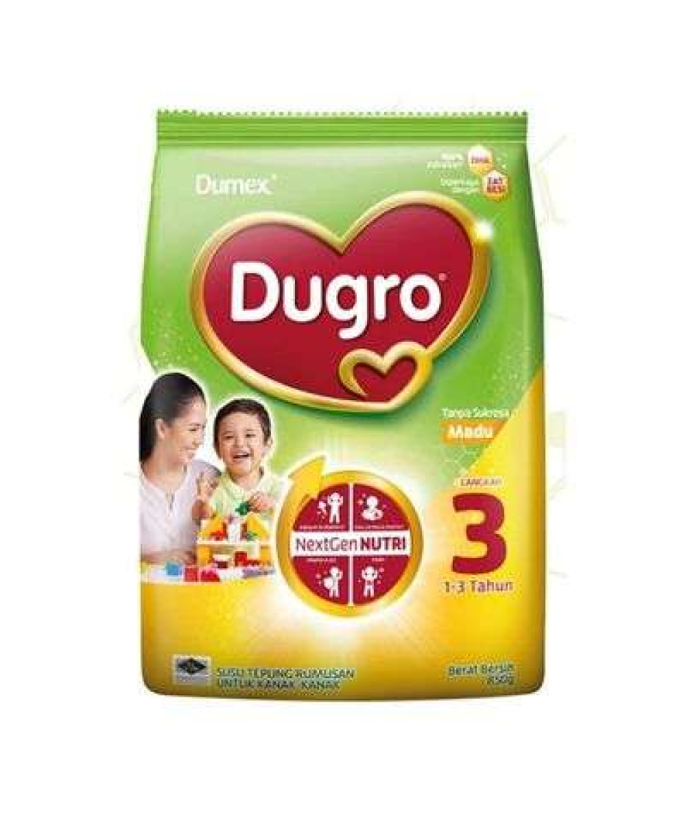 DUMEX DUGRO 3 PLUS 850G HONEY