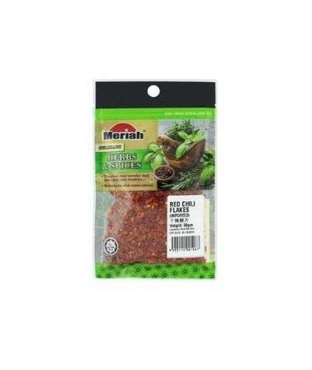 MERIAH RED CHILLI FLAKES 30G