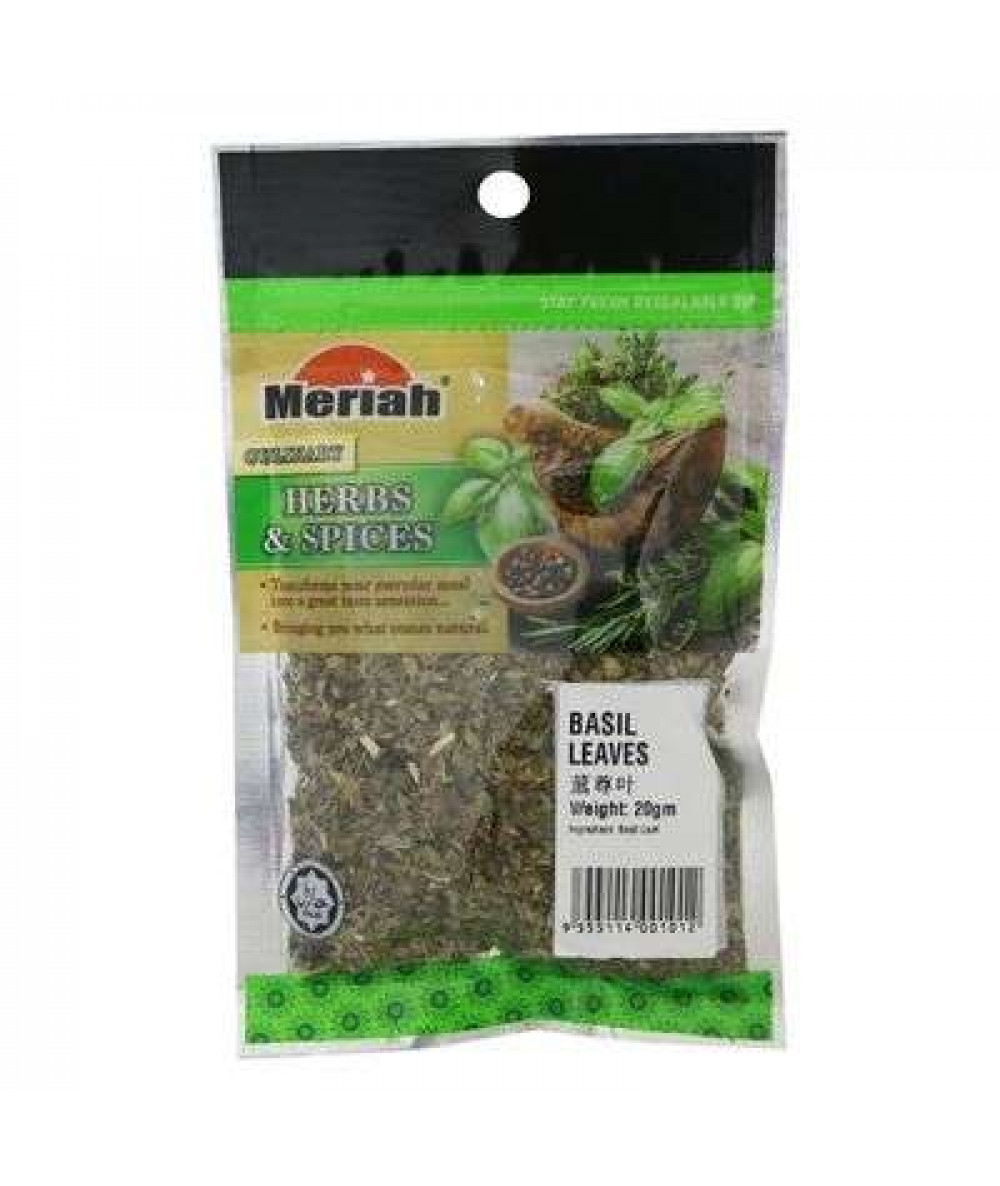 MERIAH BASIL LEAVES 20G