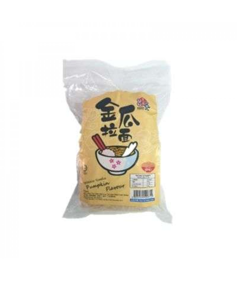 QQ VEGETABLE NOODLE 500G± PUMPKIN