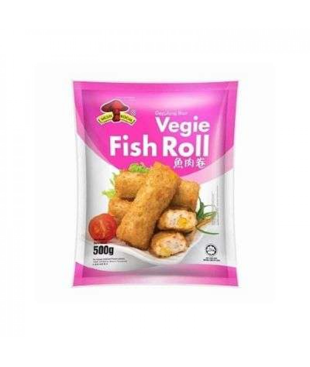 MUSHROOM VEGIE FISH ROLL 500G