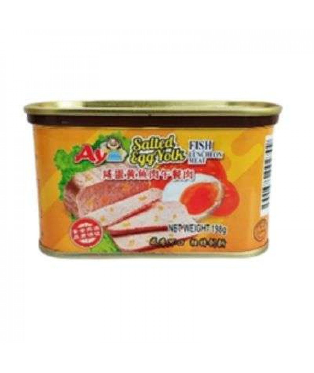 AYI FISH LUNCHEON MEAT 198G SALTED EGG YOLK 