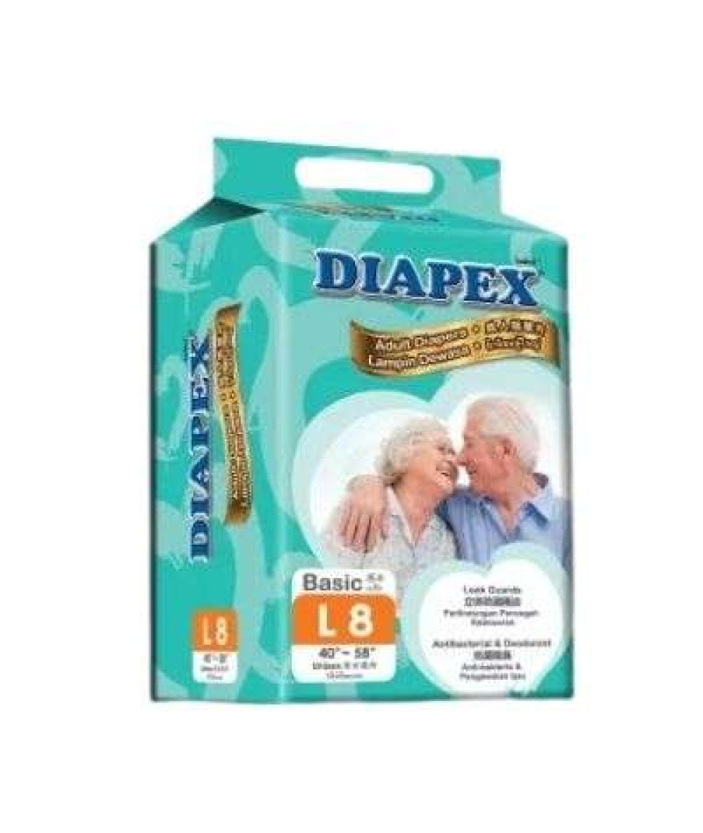 DIAPEX BASIC ADULT DIAPER L8