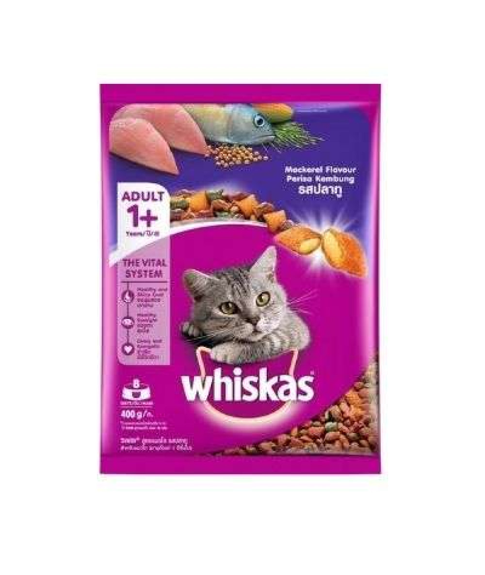 WHISKAS CATFOOD 400G OCEAN FISH WET