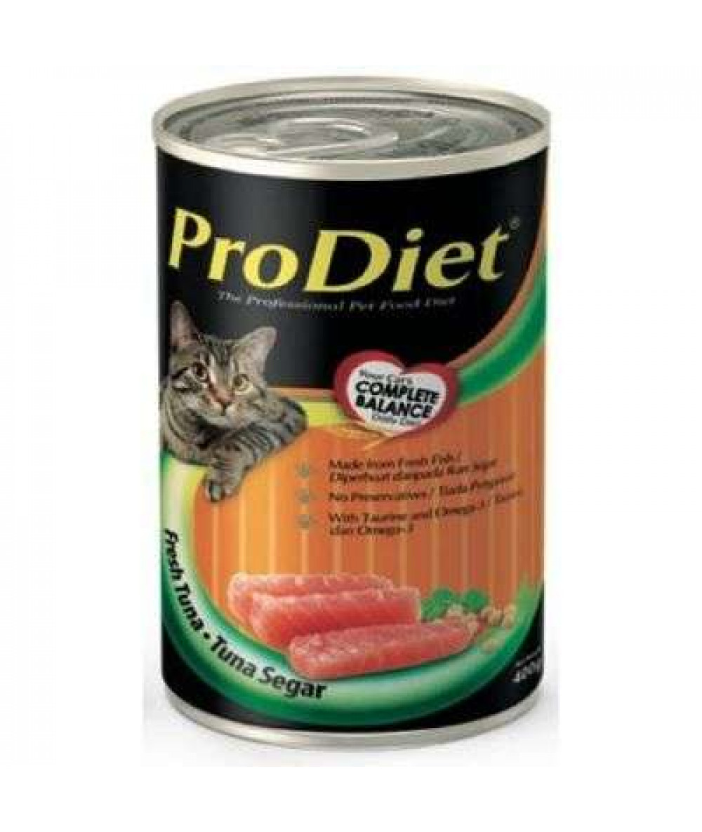 PRODIET CATFOOD 400G FRESH TUNA (WET)