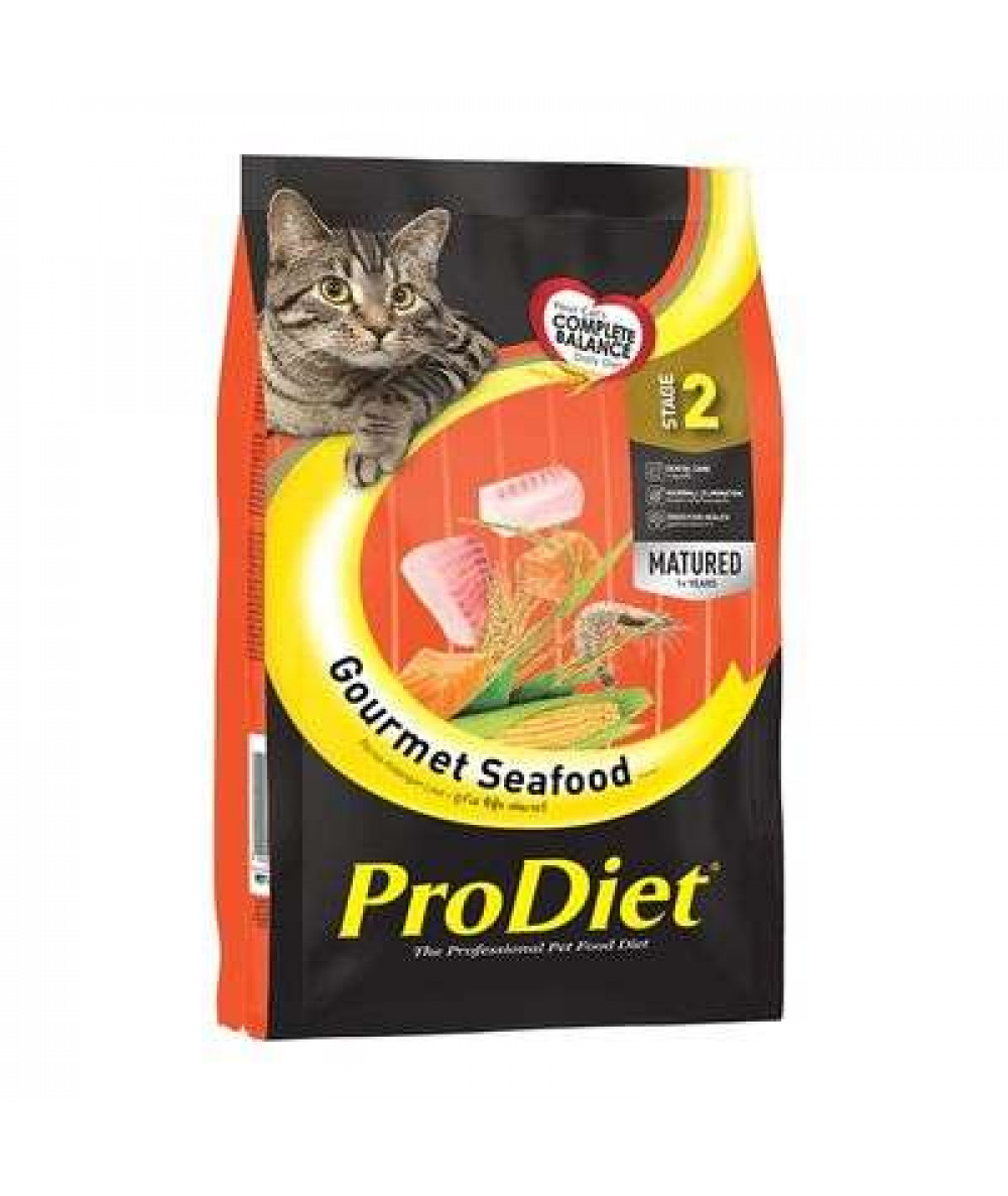 PRODIET CATFOOD 1.5KG GOURMET SEAFOOD (DRY)